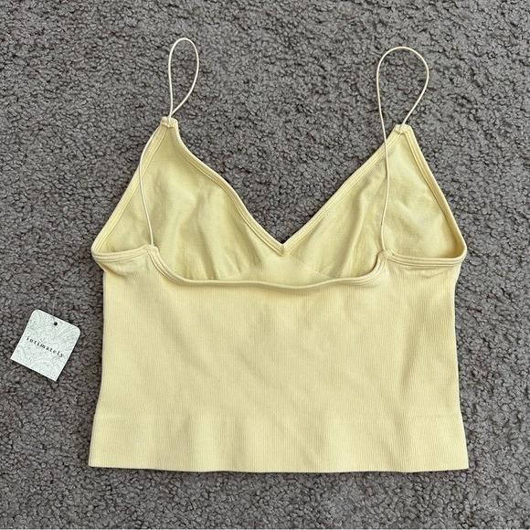 Free People Ribbed V Neck Brami Size XS/S - Picture 3 of 8